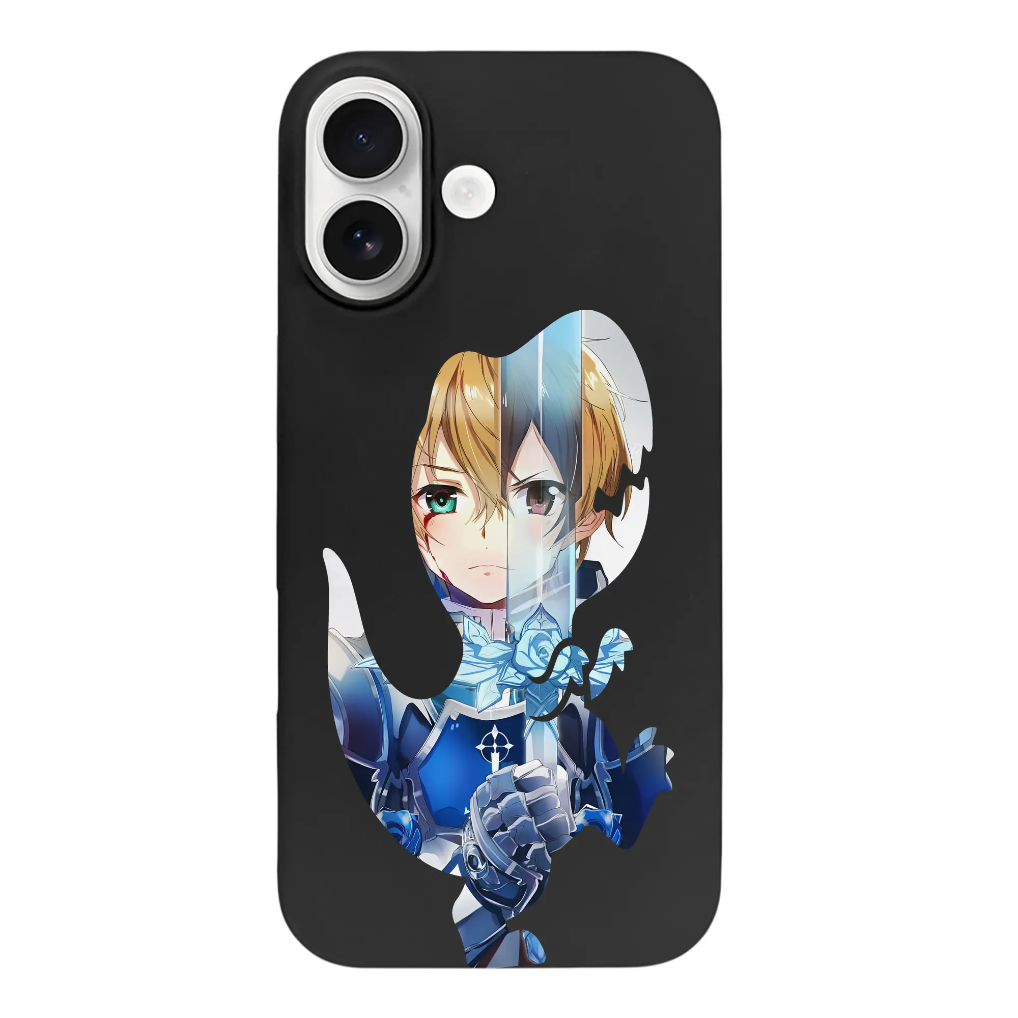 ソードアートオンライン グッズ ユージオ - iPhone 17 シリーズ シリコンケース 薄型 耐衝撃 指紋防止 ソフトタッチカバー 精密フィット 傷防止 保護ケース iPhone 17/17 Air/17 Pro/17 Pro Max 対応